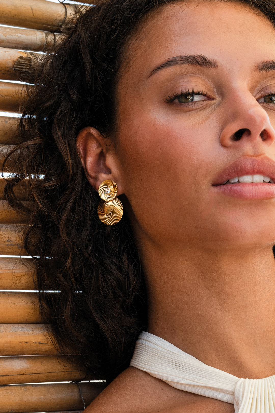 Caroline Svedbom 101854900301 Coco Earrings 18k Gold Plated - Olivia Grace Fashion