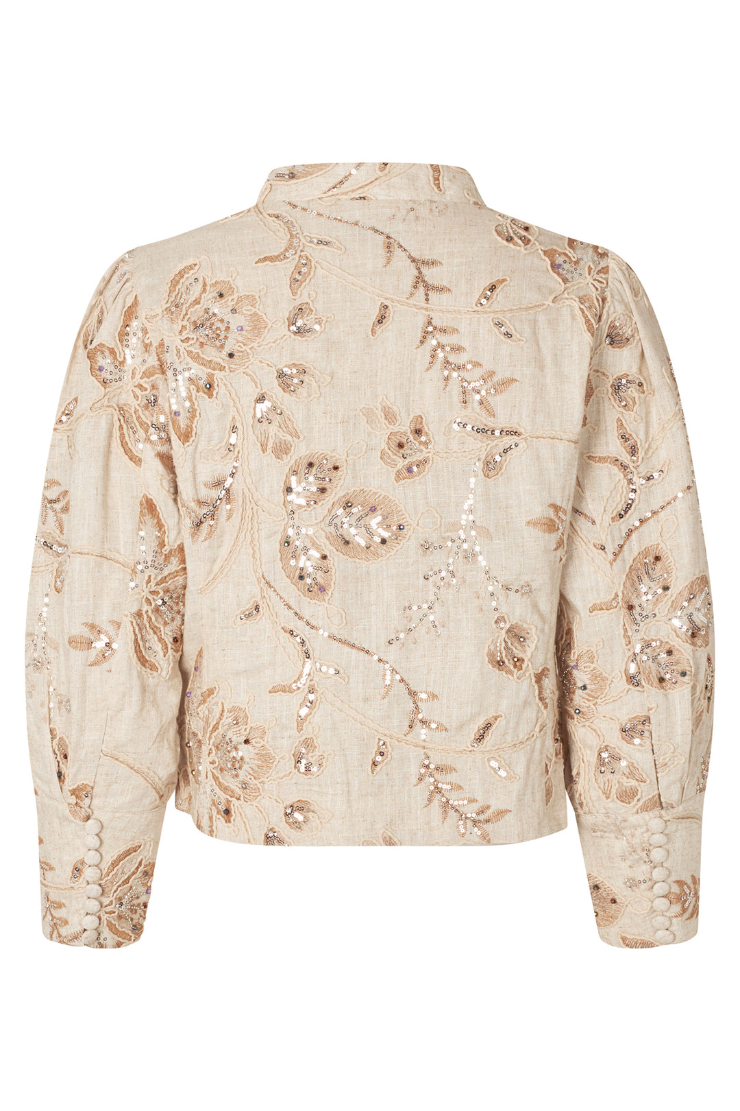 Dea Kubidal MarilynDEA Marigold Beige Puff Sleeve Jacket 1890326