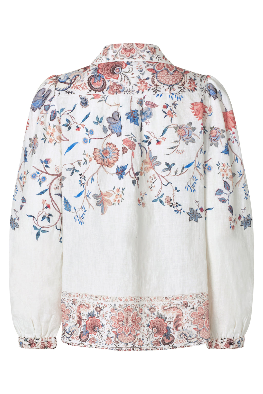 Dea Kubidal SiomaDEA Grand Chintz Cream Balloon Sleeve Shirt 2400326