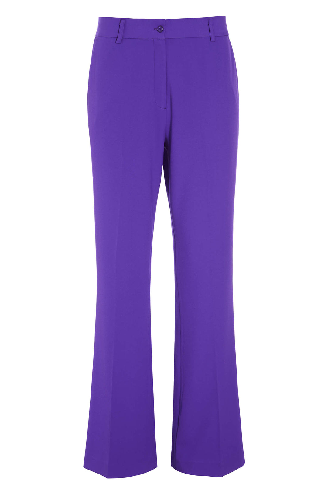 Dea Kudibal 0030723 Rihanna Electric Purple Flared Trousers - Olivia Grace Fashion