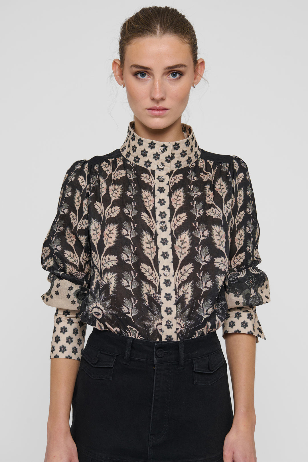 Dea Kudibal AmelieDEA Dentelee Print Blouse at Olivia Grace Fashion