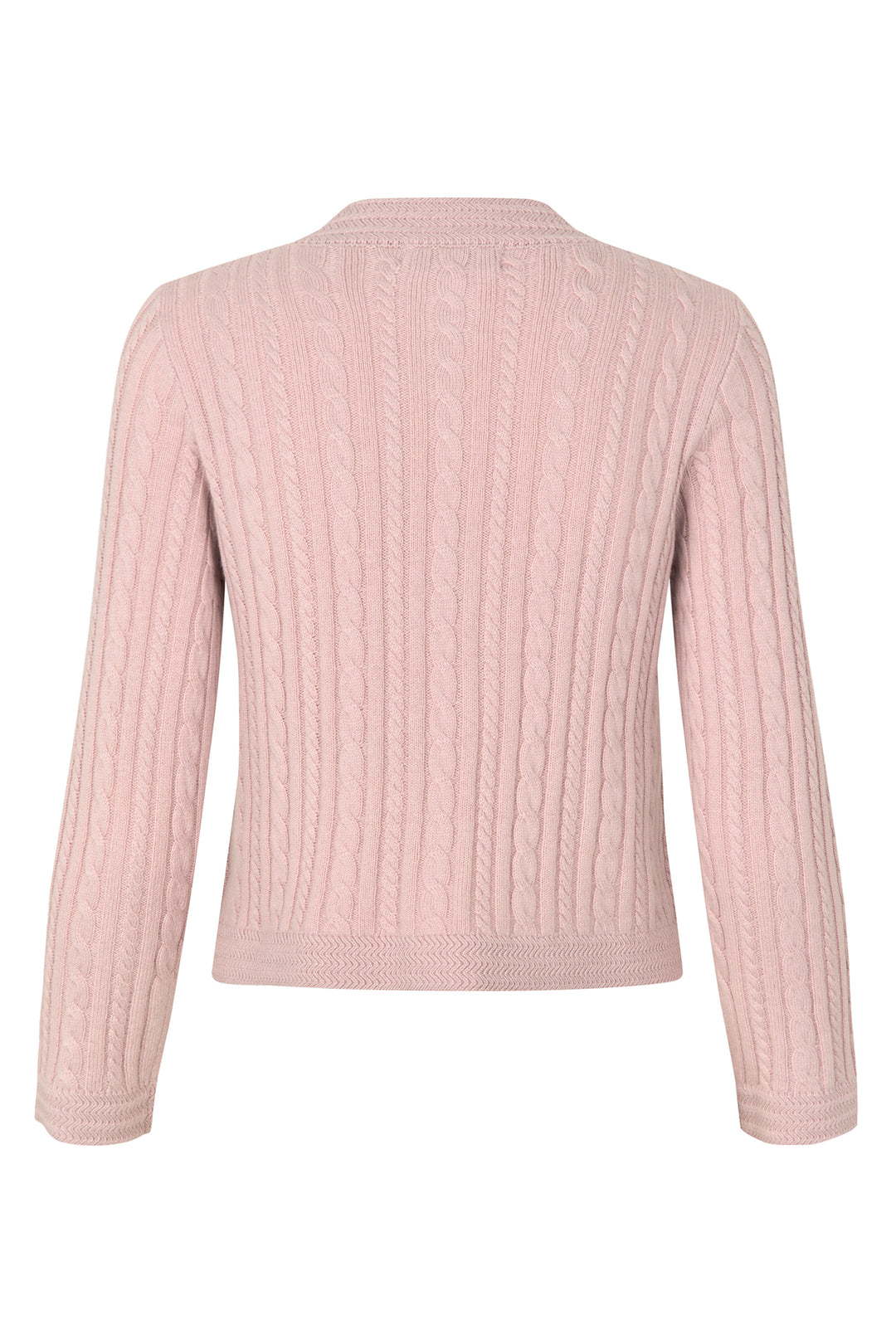 Dea Kudibal DitteDEA Dinky Pink Cable Knit Cardigan at Olivia Grace Fashion