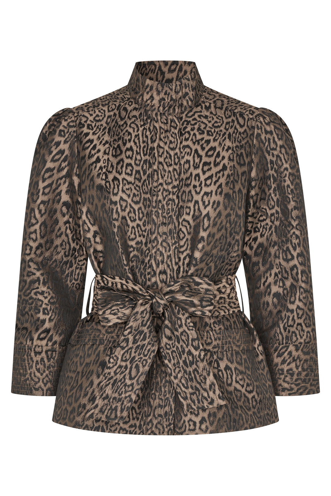 Dea Kudibal EllaDEA Leo Brown Jacquard Jacket 1581026, front packshot