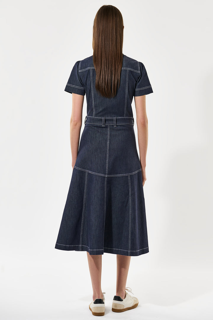 Dea Kudibal EthaDEA Dark Blue Denim Dress 1891025