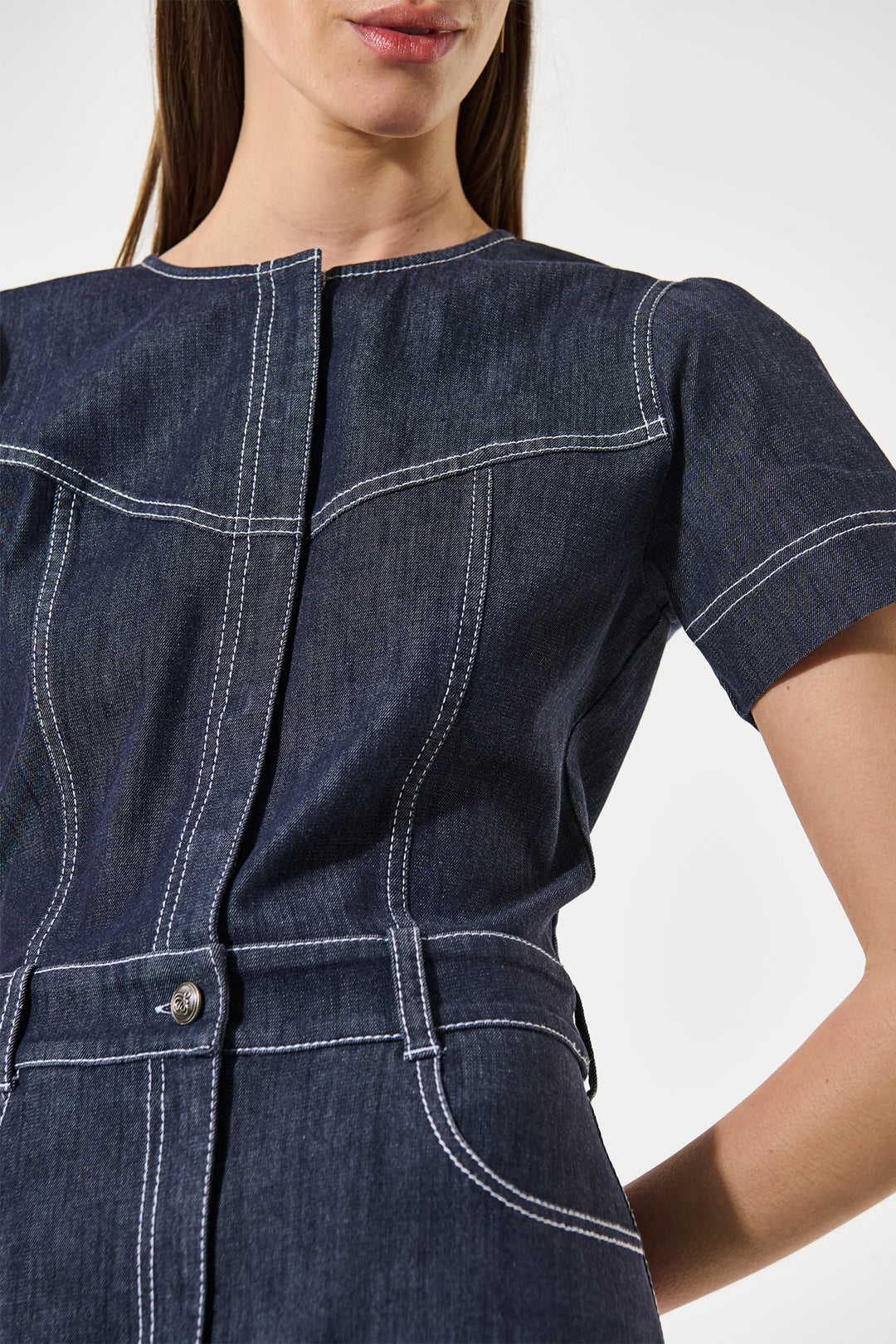 Dea Kudibal EthaDEA Dark Blue Denim Dress 1891025