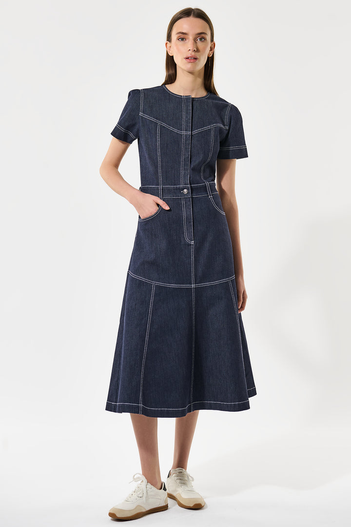 Dea Kudibal EthaDEA Dark Blue Denim Dress 1891025