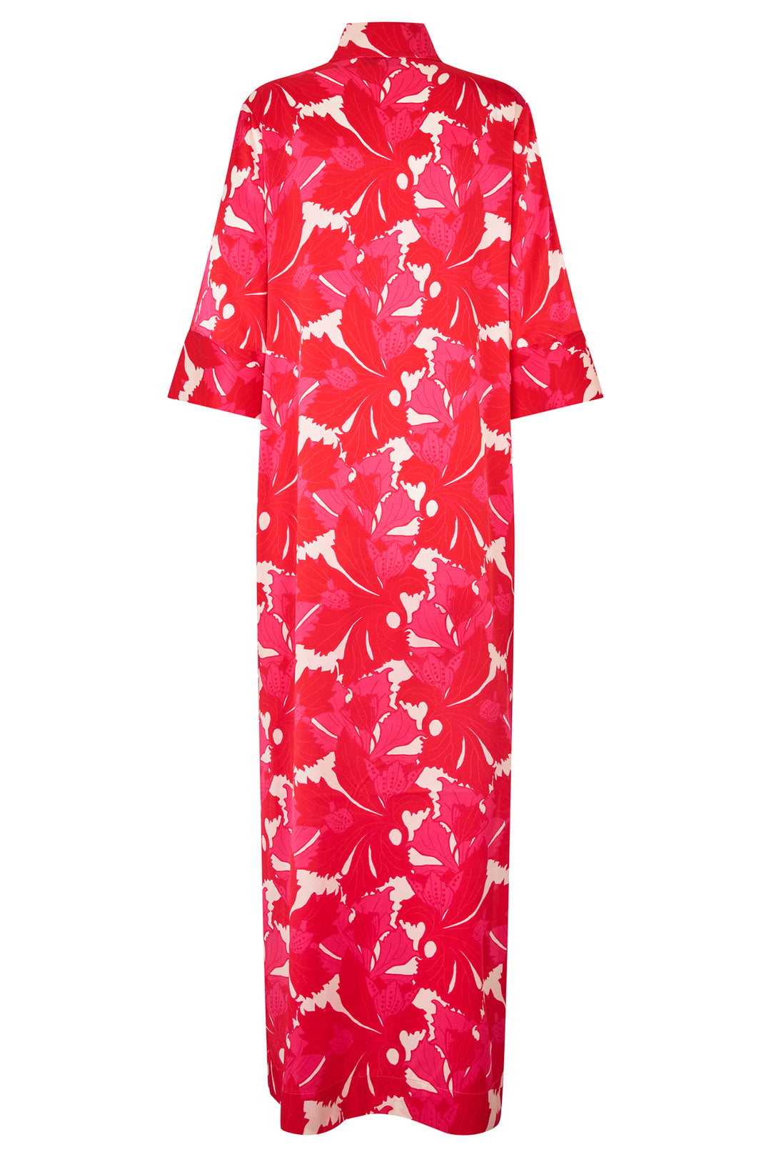 Dea Kudibal HelgaDEA Hazel Berry Red Print Kimono Dress 0580126 5938
