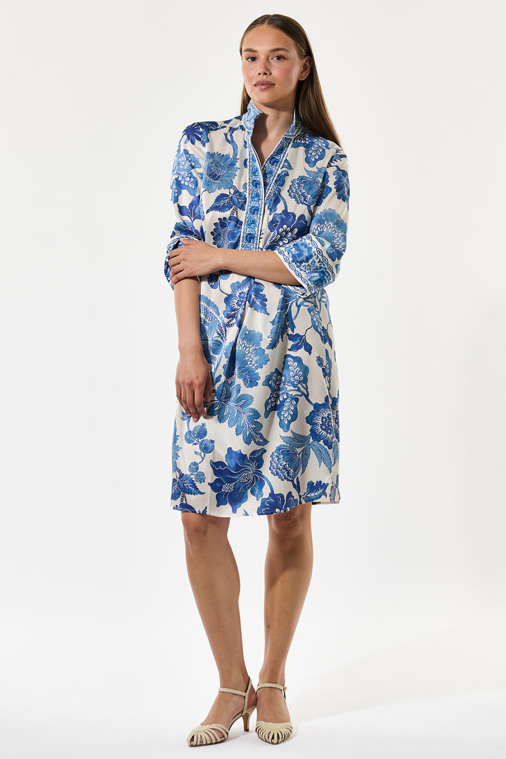 Dea Kudibal KamillesDEA Blossoming Blue Print Shirt Dress 1320126 5966