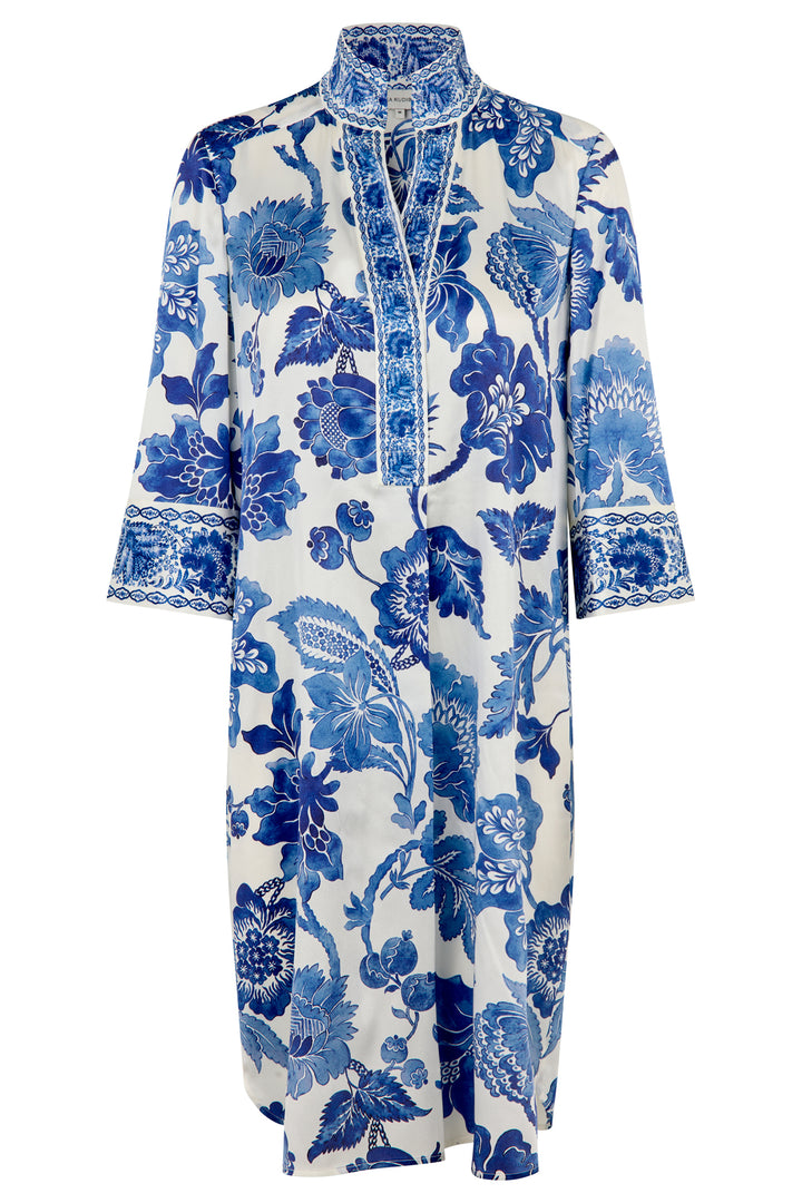 Dea Kudibal KamillesDEA Blossoming Blue Print Shirt Dress 1320126 5966
