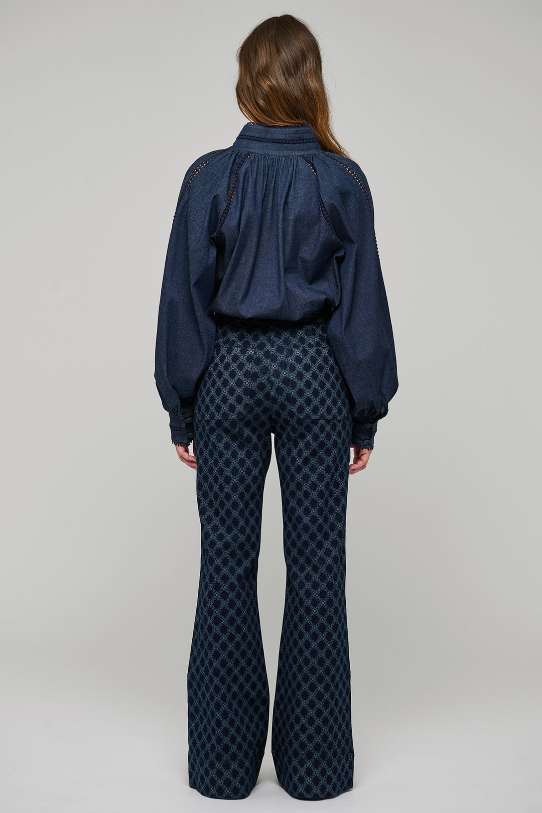 Dea Kudibal MoniaDEA Chambray Blue Denim Blouse at Olivia Grace Fashion
