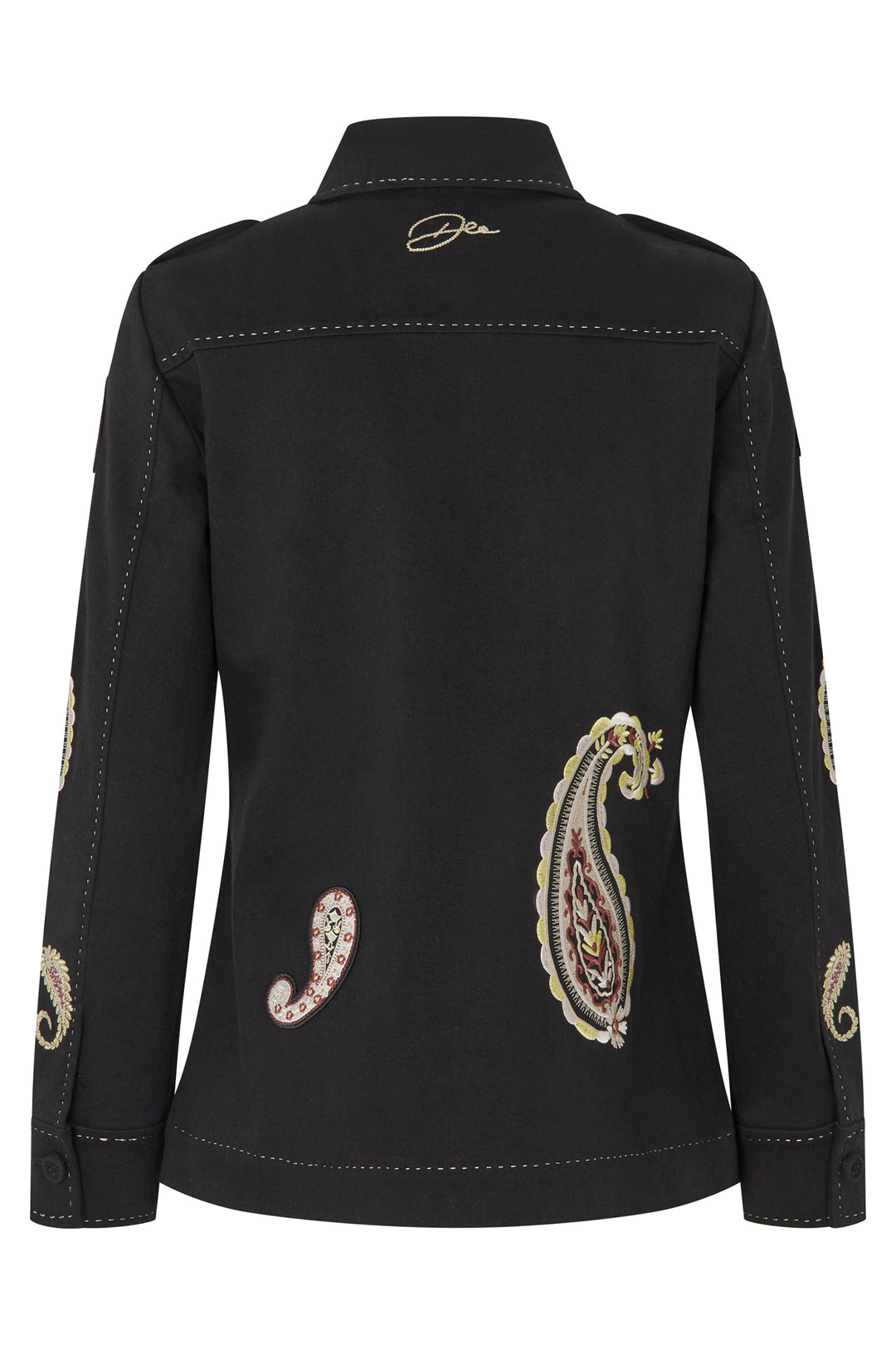 Dea Kudibal NannaDEA Zahara Black Paisley Jacket at Olivia Grace Fashion