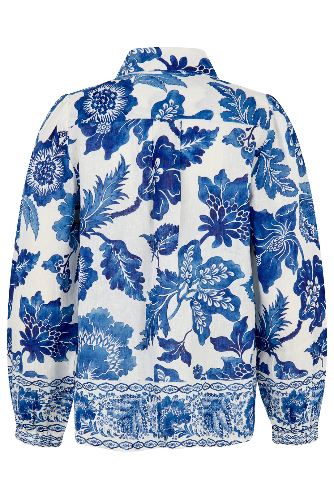 Dea Kudibal SiomaDEA Blossoming Blue Balloon Sleeve Shirt 1300126 5966