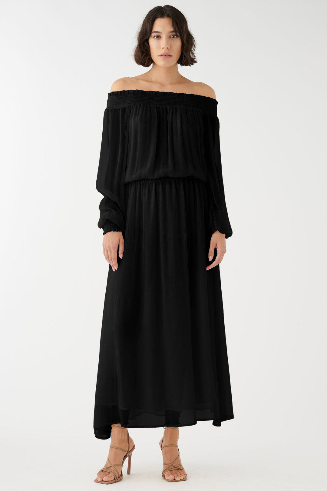 Dea Kudibal Tribelledea 1170424 1000 Black Off The Shoulder Dress - Olivia Grace Fashion