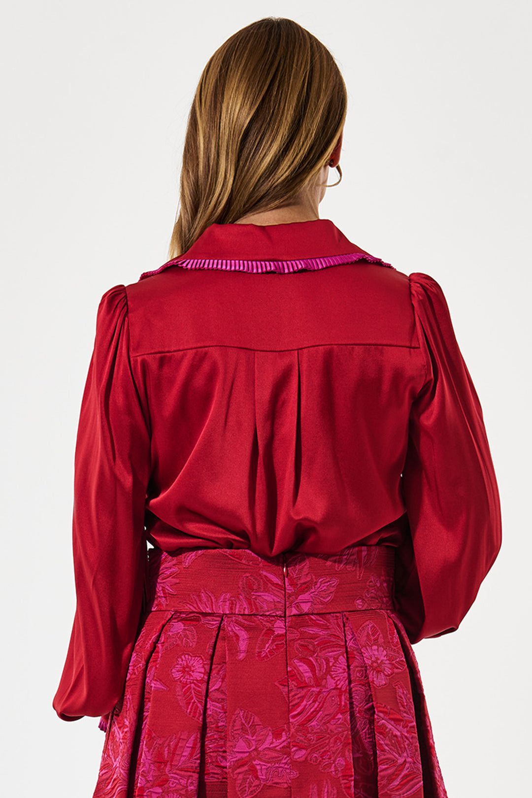 Dea Kudibal UmaDEA Freesia Cardinal Red Blouse 2531025