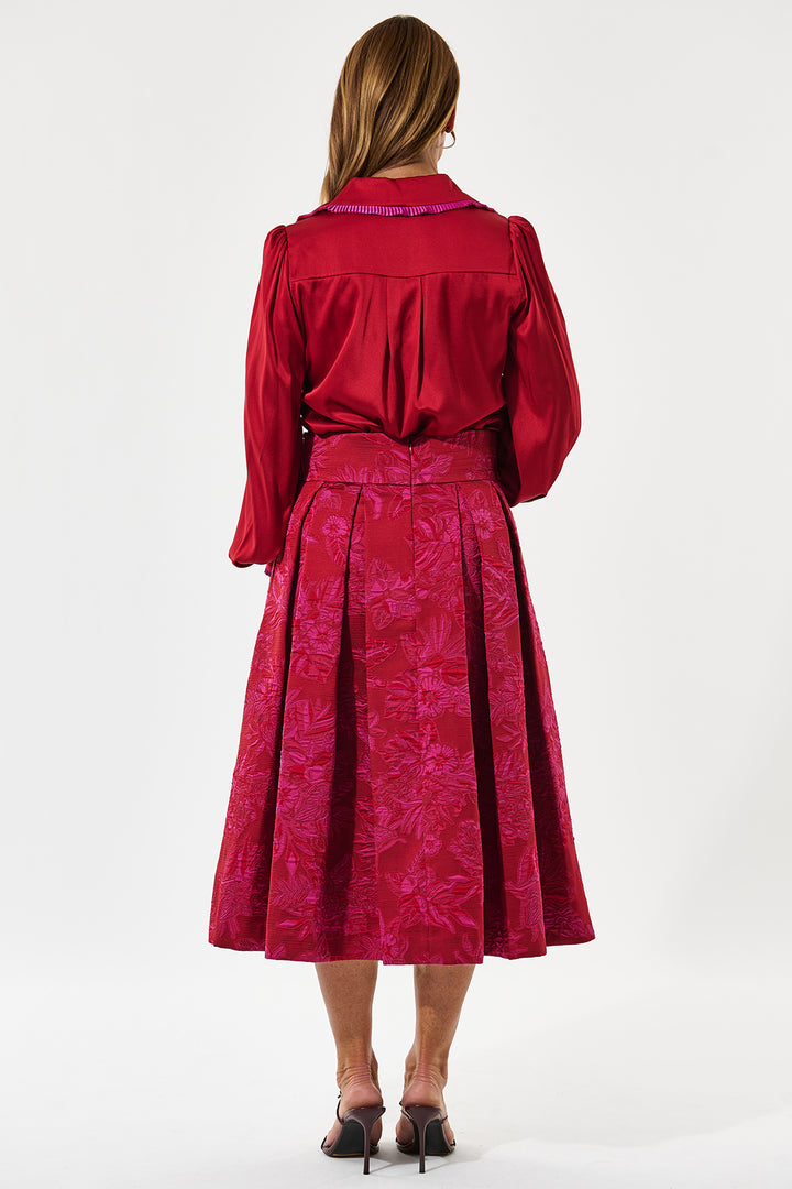 Dea Kudibal UmaDEA Freesia Cardinal Red Blouse 2531025