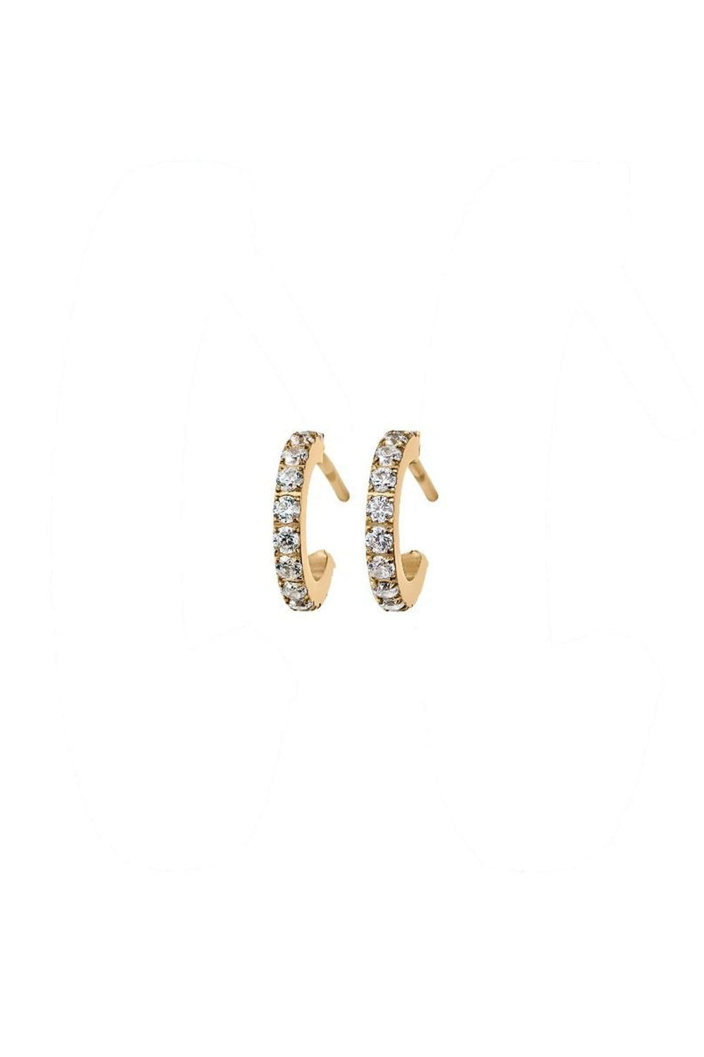 Edblad 120407 Glow Mini Gold Earrings - Olivia Grace Fashion