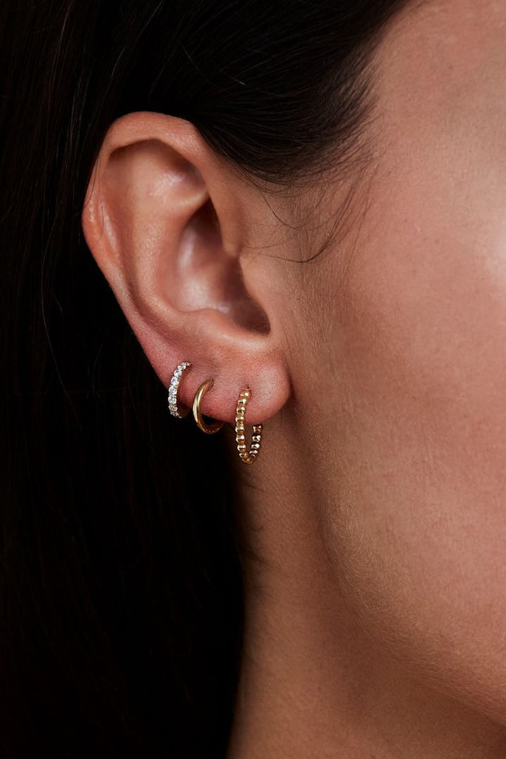 Edblad 120407 Glow Mini Gold Earrings - Olivia Grace Fashion