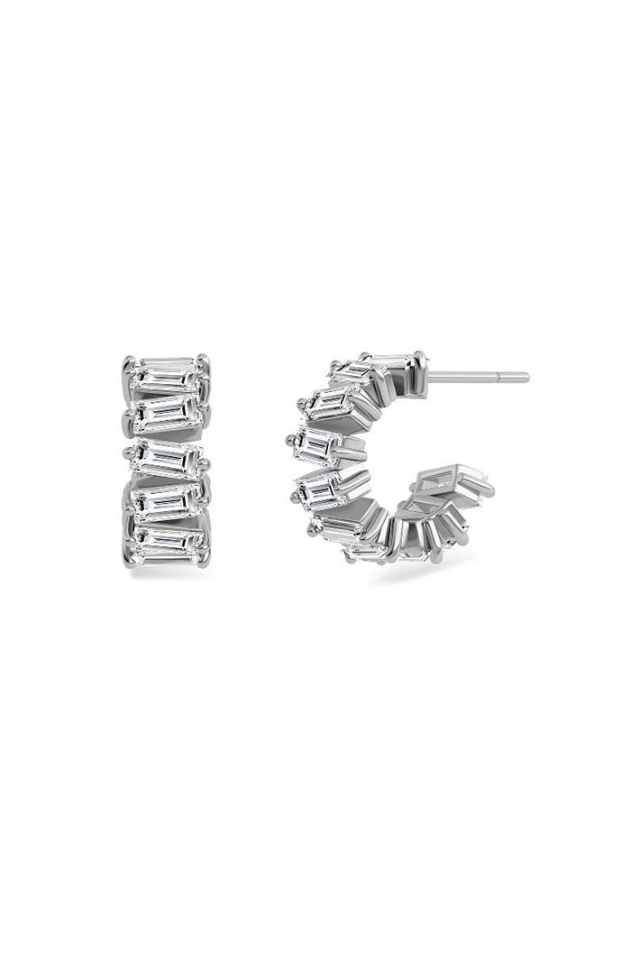 EdBlad 126700 Rey Creoles Steel Earrings - Olivia Grace Fashion