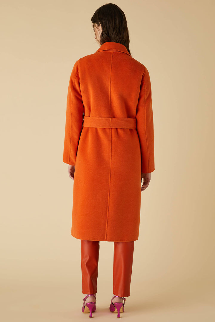 Emme Amazing 2350160339200 Orange Coat - Olivia Grace Fashion