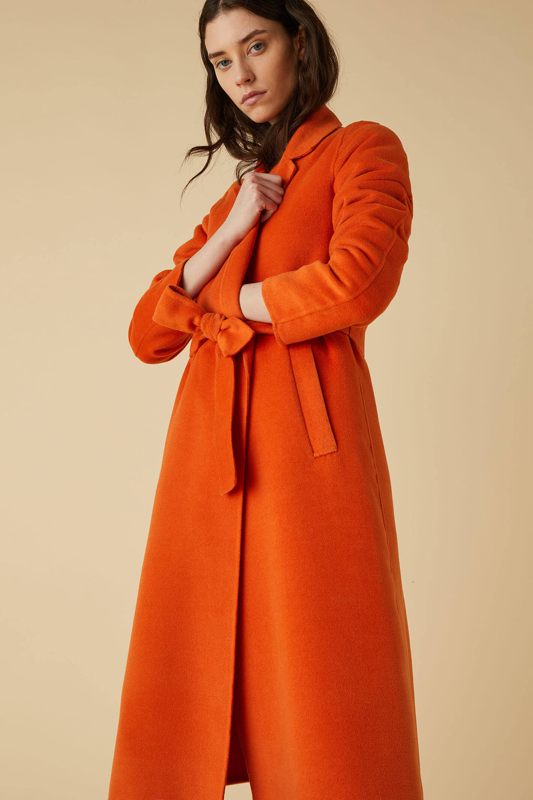 Emme Amazing 2350160339200 Orange Coat - Olivia Grace Fashion