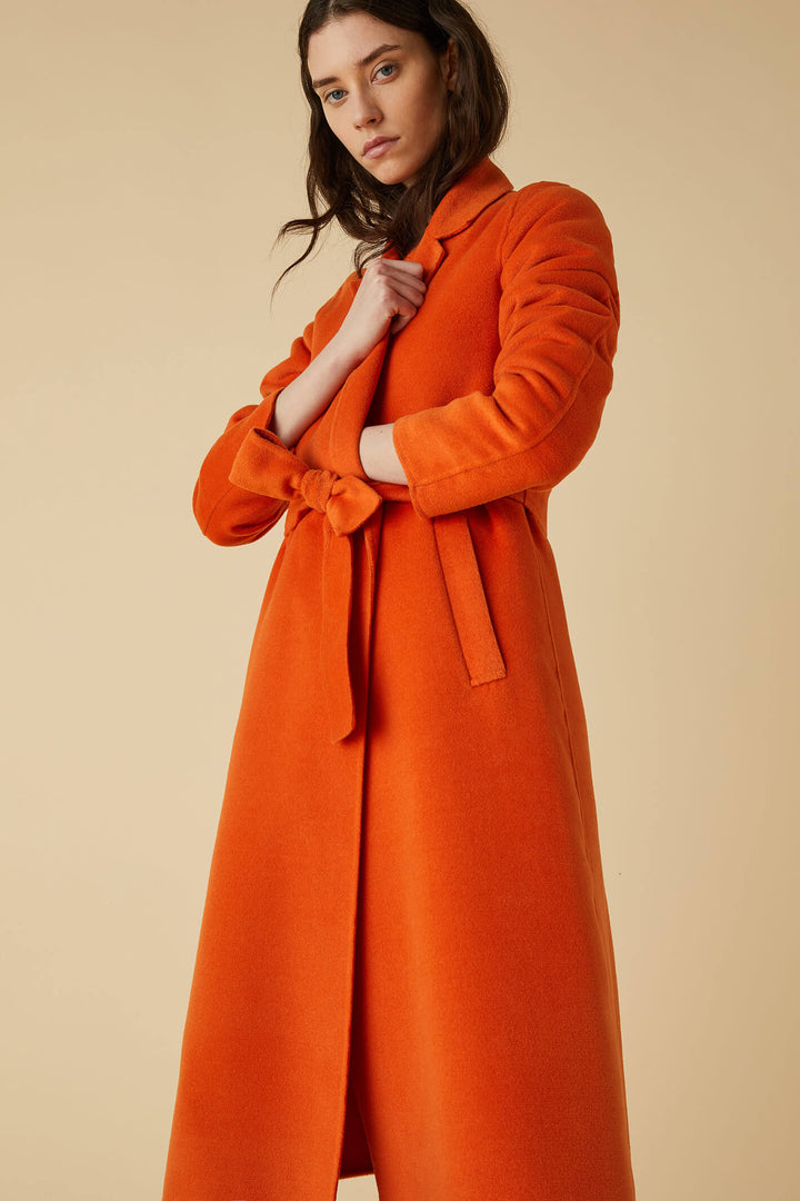 Emme Amazing 2350160339200 Orange Coat - Olivia Grace Fashion