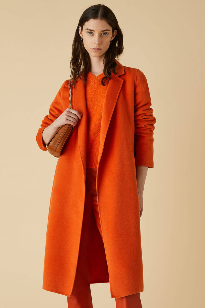 Emme Amazing 2350160339200 Orange Coat - Olivia Grace Fashion