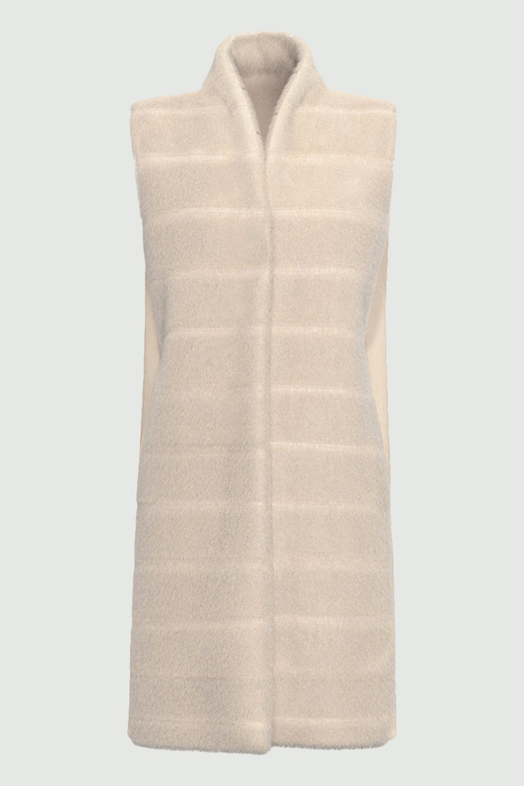 Emme Sand Beige Double-Faced Gilet, packshot