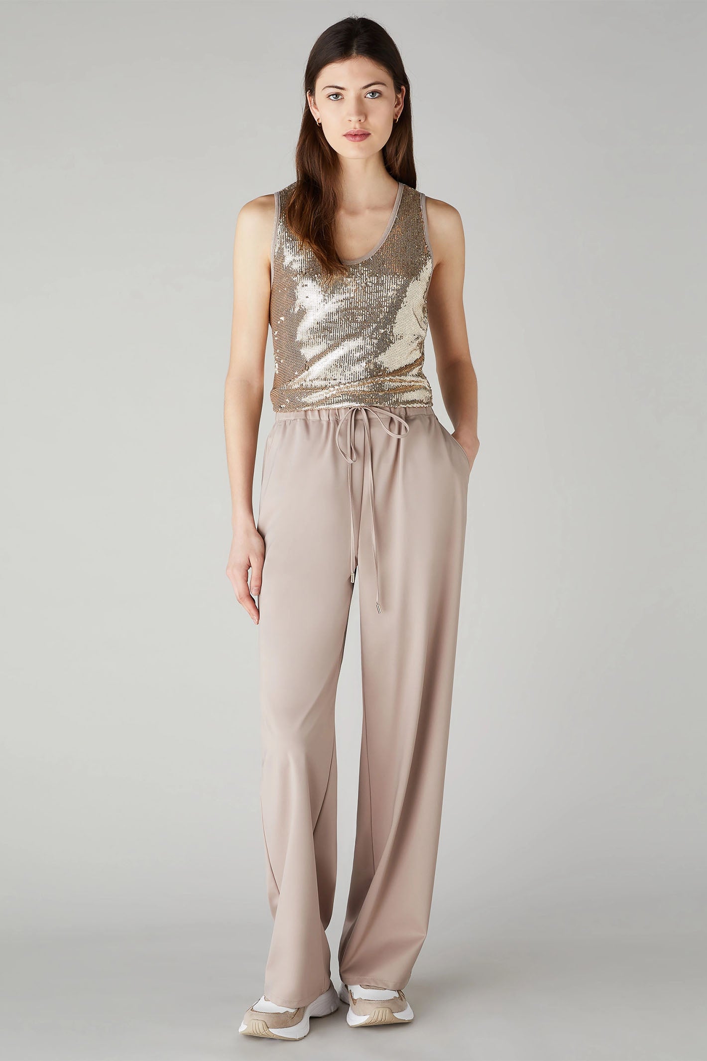 sequin vest top