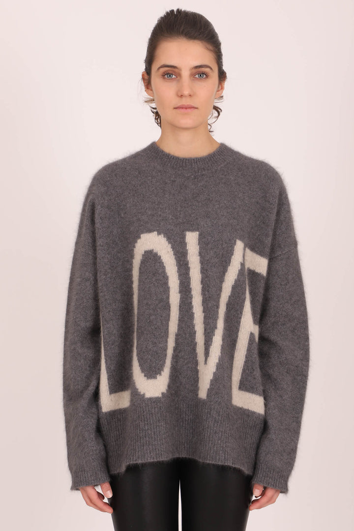 Estheme JF6034R 6148-1258 Black Mist RDC Love Jumper