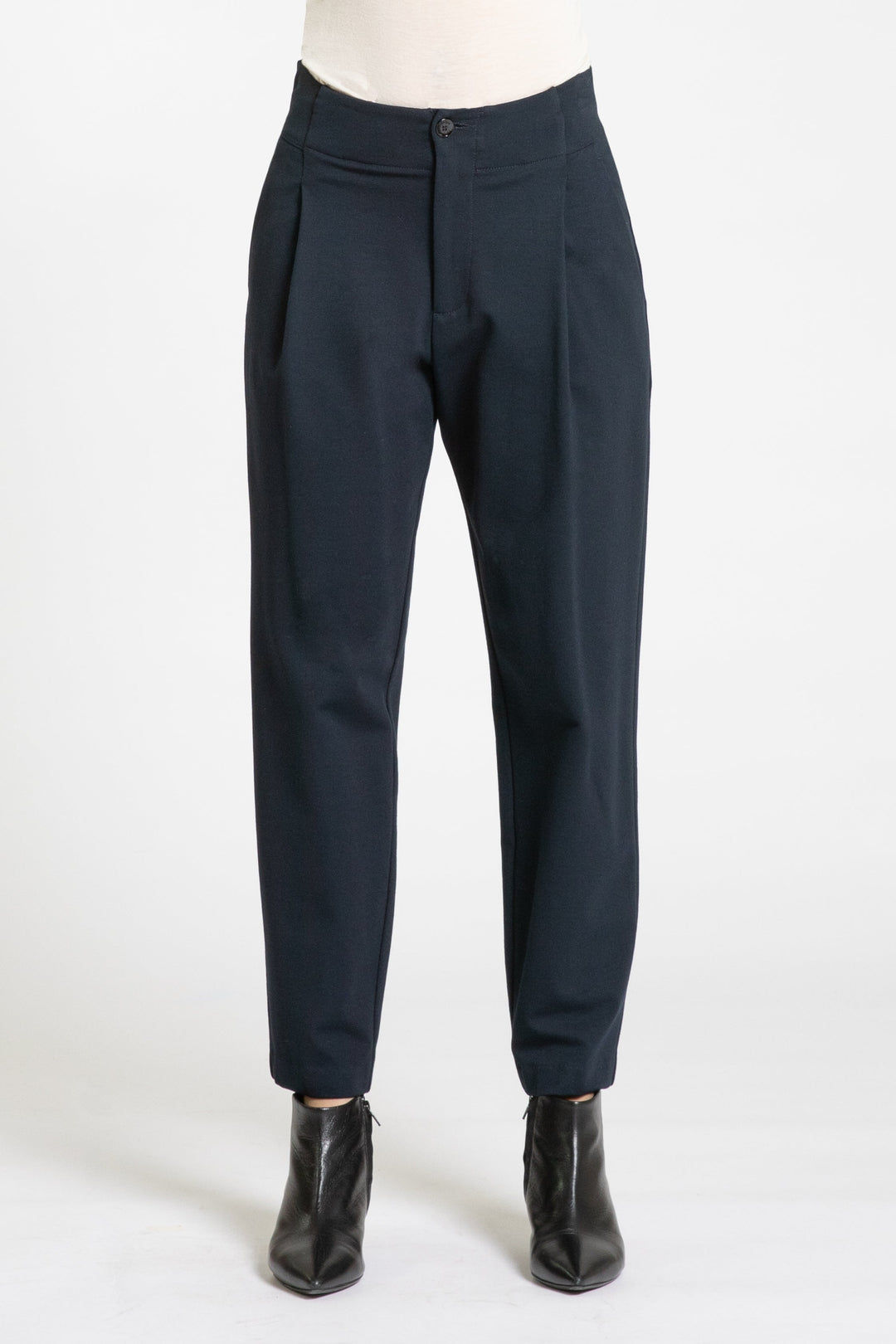 European Culture Navy Trousers 06D0--2545-0502, front view