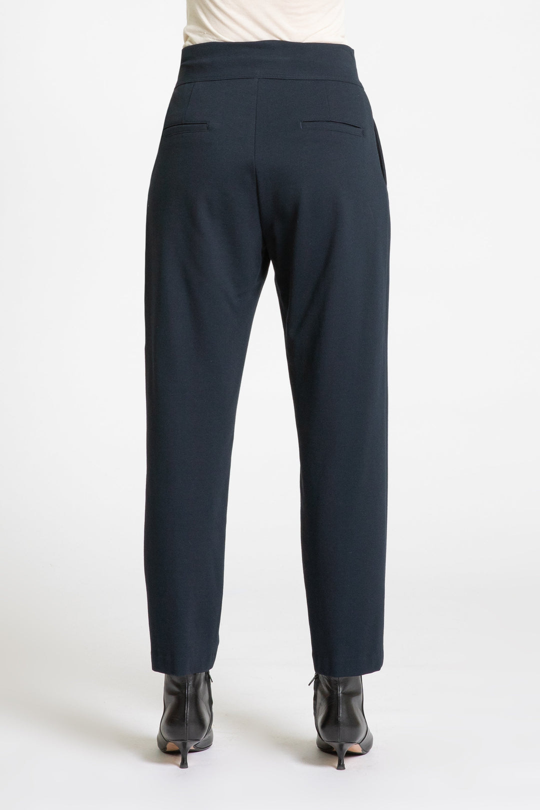 European Culture Navy Trousers 06D0--2545-0502, back view