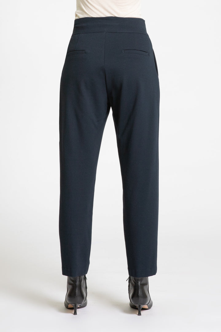 European Culture Navy Trousers 06D0--2545-0502, back view