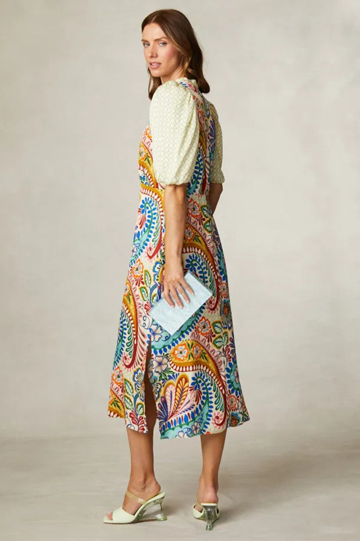 Fee G 7493-87 Vienna Multicolour Print Dress