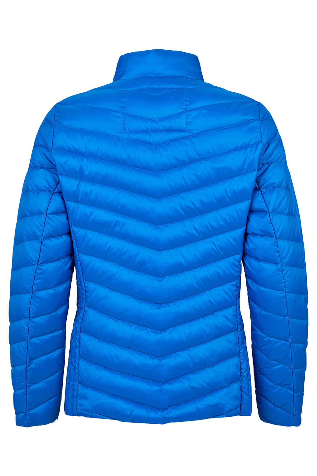 Frandsen 528-588-62 Blue Padded Jacket - Olivia Grace Fashion