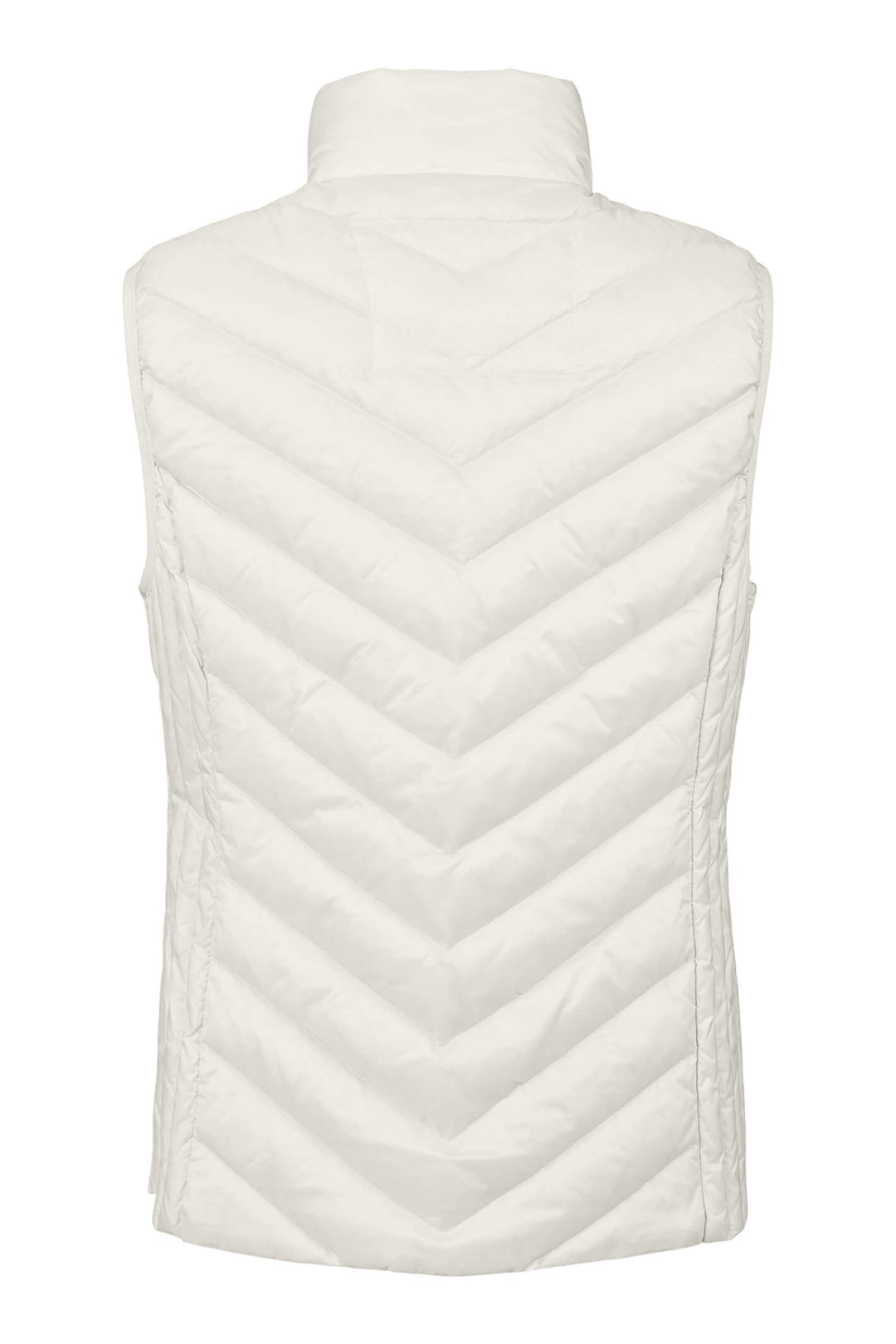 Frandsen 529-588-11 Off White Padded Gilet - Olivia Grace Fashion