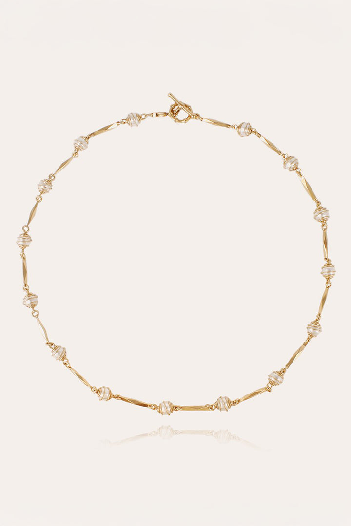 Gas Bijoux Perla Necklace Gold Plated