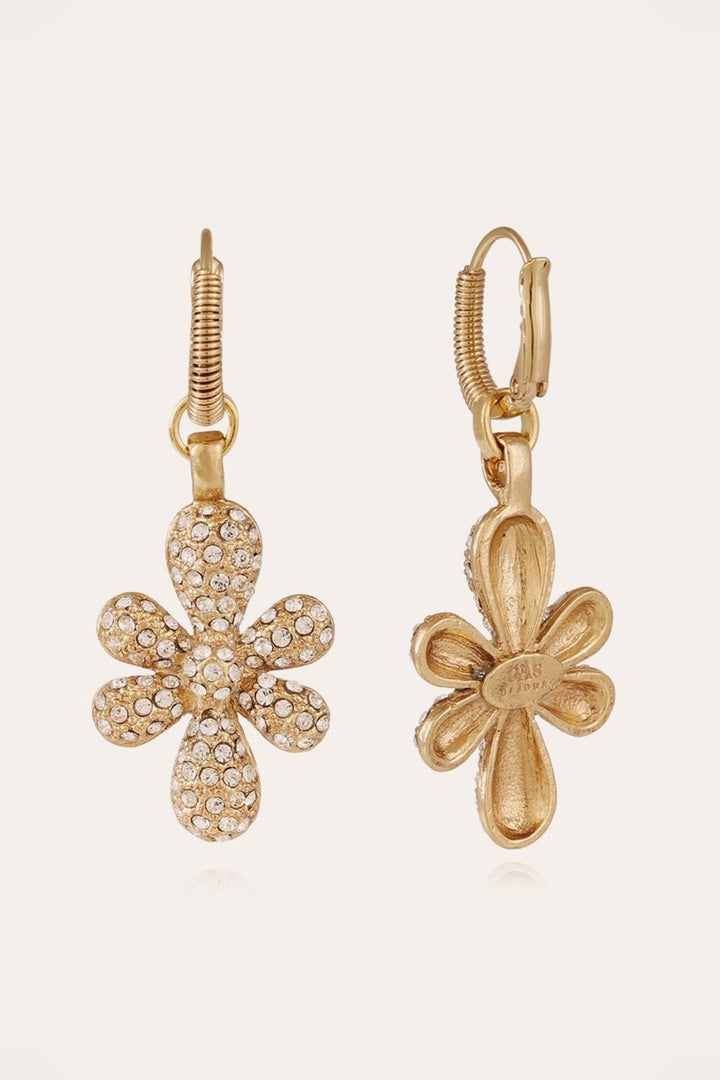 Gas Bijoux Tao Agapa Gold Plated Earrings 200 Dormeuse ATAO/AGAPA/O