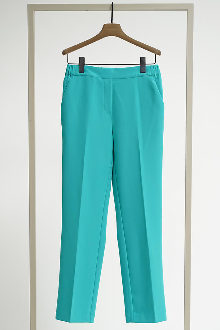 Herzen's Angelegenheit 25224-6505 Petrol Blue Trousers - Olivia Grace Fashion