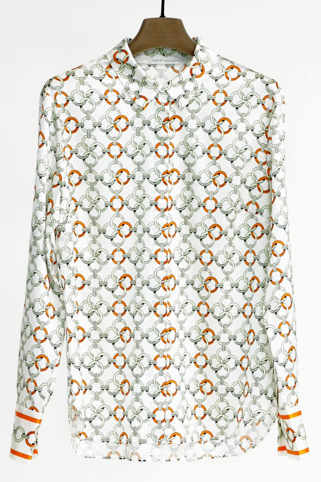 Herzens Angelegenheit 6157 232011 Green Menta Multi Silk Blouse - Olivia Grace Fashion