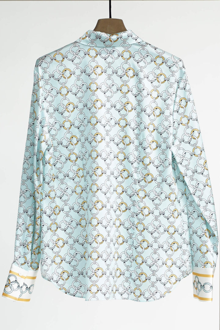 Herzens Angelegenheit 6157 232012 Quiet Multi Silk Blouse - Olivia Grace Fashion