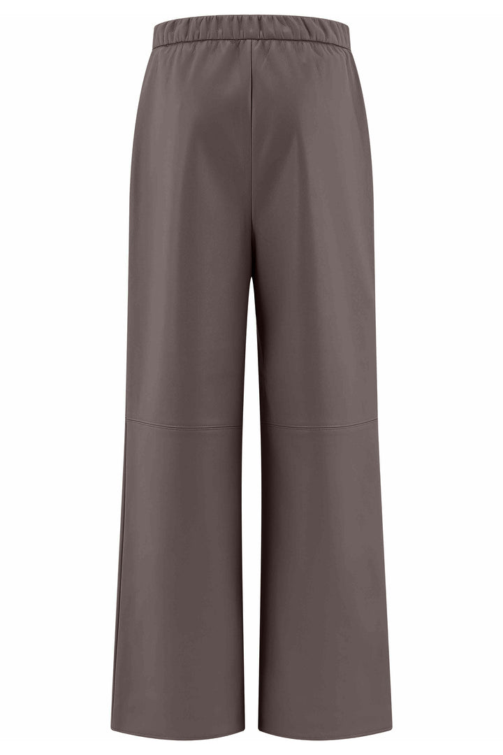 Herzens Hanna Falcon Faux Leather Trousers 25263-6900 at Olivia Grace Fashion