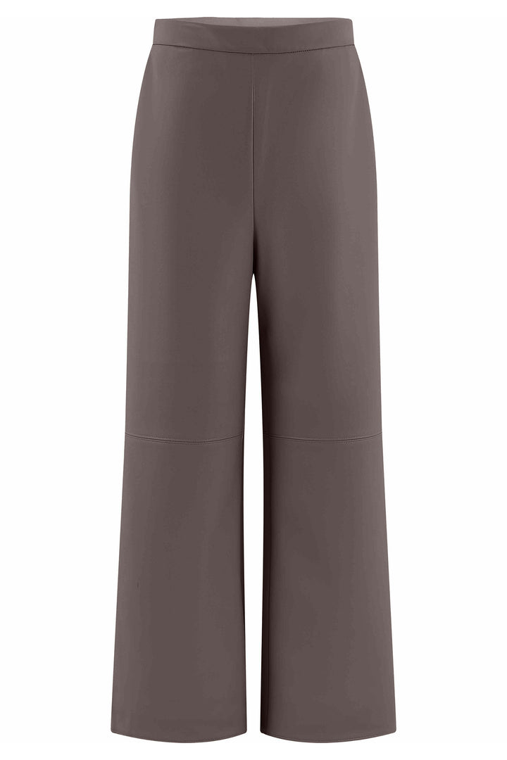 Herzens Hanna Falcon Faux Leather Trousers 25263-6900 at Olivia Grace Fashion