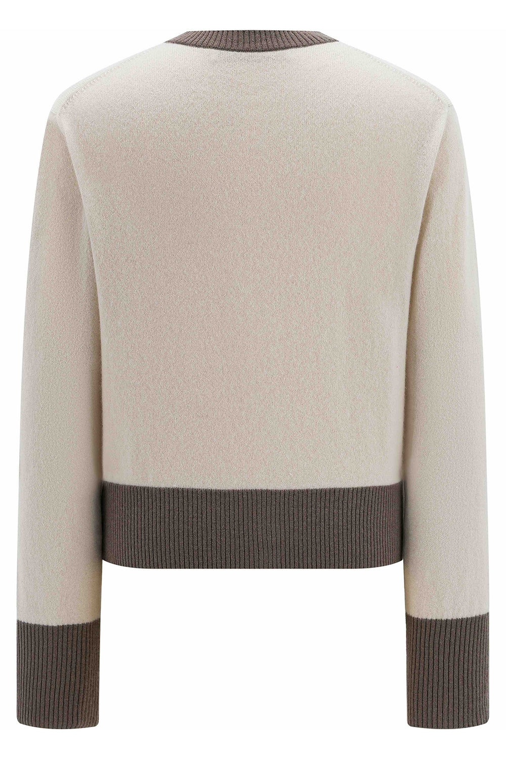 Herzens Karen Limestone Cashmere Cardigan 25263-1003 at Olivia Grace Fashion