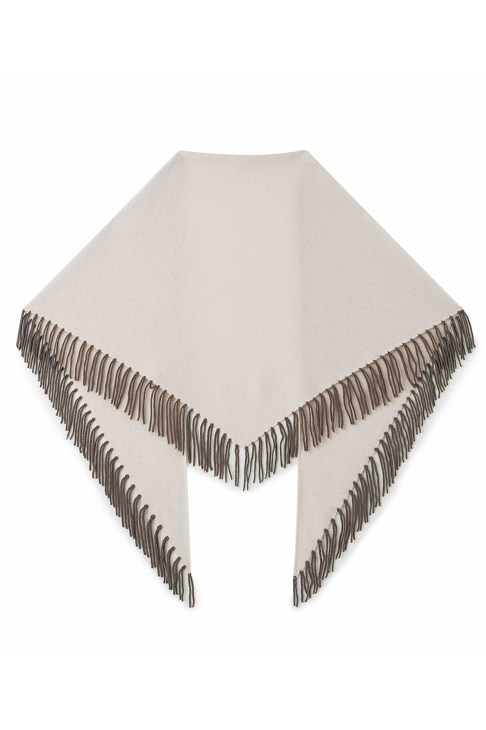 Herzens Mila Limestone Falcon Tassle Scarf Wrap 25263-5000 at Olivia Grace Fashion