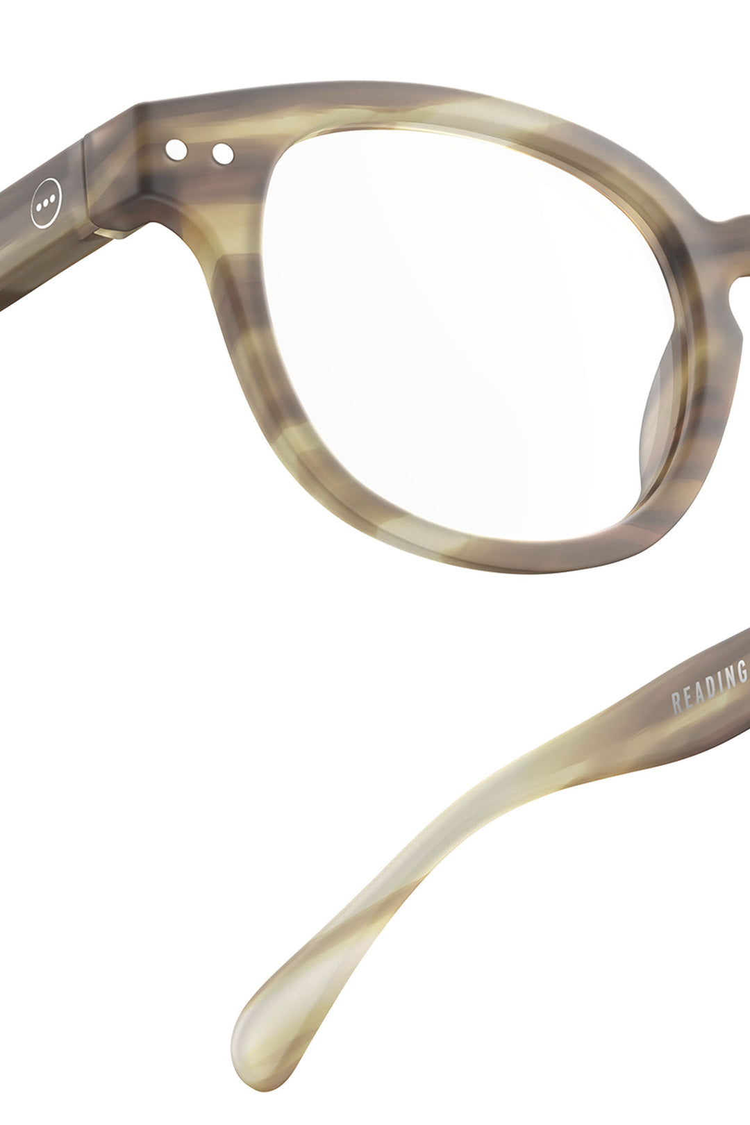 Izipizi Paris LMSCC216 Smoky Brown Reading Glasses - Olivia Grace Fashion