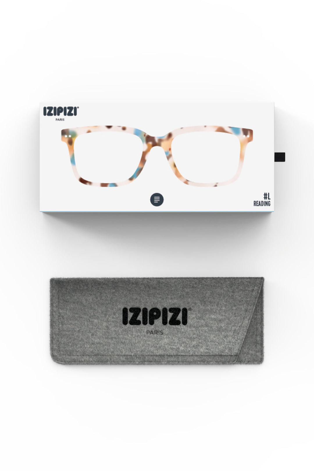 Izipizi Paris LMSLC18 Blue Tortoise Pattern Reading Glasses - Olivia Grace Fashion