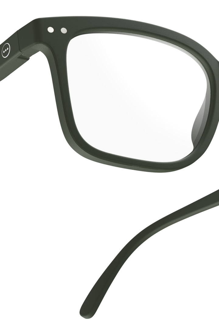 Izipizi Paris LMSLC25 Khaki Green Reading Glasses - Olivia Grace Fashion