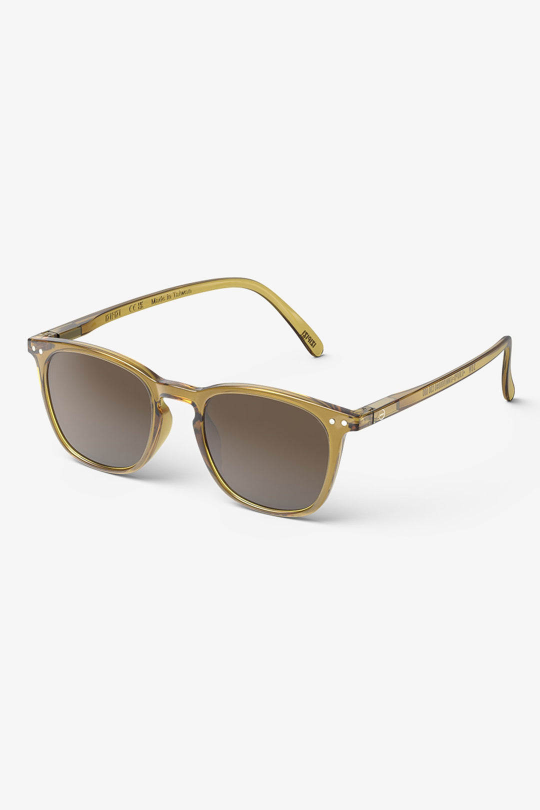 Izipizi Paris SLMSEC236 Golden Green Sunglasses - Olivia Grace Fashion