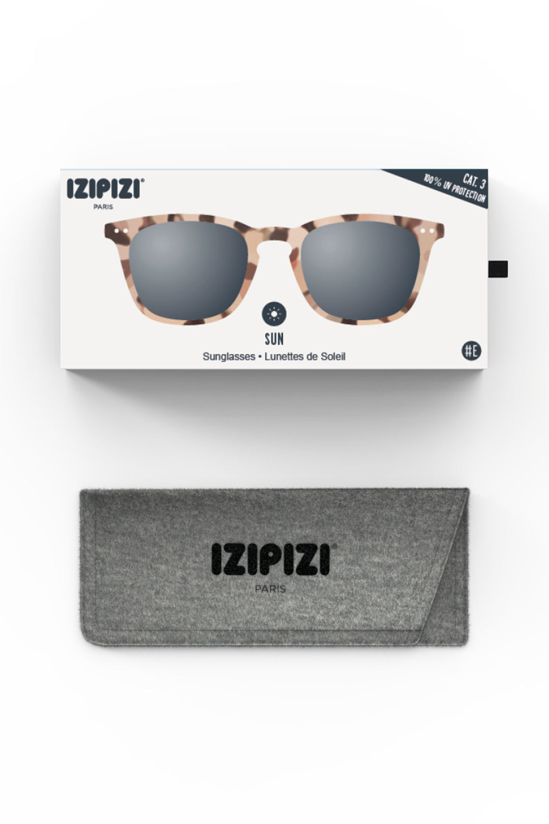 Izipizi Paris SLMSEC69 Light Brown Tortoise Pattern Sunglasses - Olivia Grace Fashion