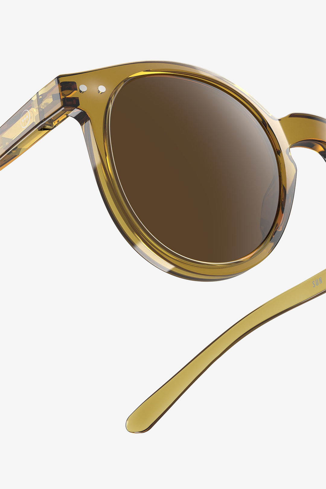 Izipizi Paris SLMSMC236 Golden Green Sunglasses - Olivia Grace Fashion